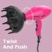 Xtava Black Orchid Hair Diffuser for 1.8 inch Blow Dryer Nozzle - Buy Online on GoSupps.com