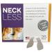 NECK-LESS Professional Face LIft Strips - Neck Tape - Medical-Grade Instant Jawline Enhancement Tape 10-Hour Waterproof Support Invisible Non-Surgical Face and Neck Lift Solution (25 Strips)