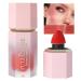 Liquid for Cheeks Waterproof Cream Makeup Stick - Cream Face Natural Smudgeproof Long-Wearing Cream for Lips Eyes Cheek 04#