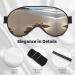 Starfish Seashell Beach Print Unisex Sleep Eye Mask | Soft Travel Eye Shade for Yoga & Shift Work - Buy Online on GoSupps.com