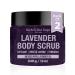 BeautyFrizz Lavender Body Scrub 24 Oz - Exfoliating Scrub with Sea Salt, Aloe & Shea Butter - Pack of 2 - Buy Online on GoSupps.com
