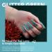 Shop Aokitec Green Dipping Powder Nails Set | 28g Glitter Mirror Nail Art for DIY & Salon | Perfect French Manicure Starter Kit - Buy Online on GoSupps.com