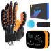 MZU Rehabilitation Robot Gloves Hand Function Rehab Robotic Gloves for Finger Hands Dsyfunction Recovery for Stroke Patients Stroke Hand Therapy Equipment to Make Finger Younger (Left Hand- L) Left Hand -L