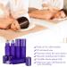 10Pcs 10ml Essential Oils Roller Bottles - Purple Frosted Glass Roll on Bottles for Aromatherapy & Perfume - Buy Online on GoSupps.com