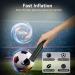 Morpilot Electric Ball Pump | Portable Air Pump for Sports Balls | Fast Inflation with Needles | 4 Ball Modes - Buy Online on GoSupps.com
