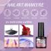 PEACECOLOR 15PCS Gel Nail Polish Set with 36W Lamp Starter Kit for DIY Manicure at Home - Buy Online on GoSupps.com