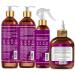 Difeel Pomegranate & Manuka Honey Shampoo & Conditioner Set - 4-PC (33.8oz Shampoo 33.8oz Conditioner 8oz Leave-In Spray 7.1oz Hair Oil) - Nourish & Revitalize Hair - International Shipping Available - Buy Online on GoSupps.com