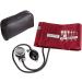McKesson LUMEON Deluxe Aneroid Sphygmomanometer with Pocket Size Burgundy Cuff - Adult Large Size - Buy Online on GoSupps.com