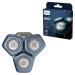 Philips SH71/50 Shaving Heads Compatible with Philips Shavers Series 7000 (S7XXX) and Series 5000 (S55XX), Replaces RQ12/70, RQ12/60, SH60/70, and SH70/70 Single