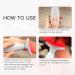 Neck Face Massager 3 Color Modes & Vibration Facial Sculpting Tool for Double Chin & Skin Care (White) International Shipping Available - Buy Online on GoSupps.com