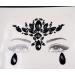 Black Face Jewels Stick On for Women - Mermaid & Day of the Dead Makeup Gems - Halloween Glitter Rhinestone Tattoos - Buy Online on GoSupps.com