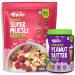 ALPI NO Breakfast Combo - Museli Fruit and Nut 400g & Chocolate Peanut Butter Smooth 1kg