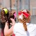 16 Pcs Softball Hair Bows - Baseball Hair Accessories for Girls | Red White Softball Cheer Bows - Ponytail Holder & Headband for Teen Cheerleading - Buy Online on GoSupps.com