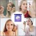 Highlighter Eyeshadow - Portable Powder Eyeshadow Makeup Palette | Portable 2-Color Long-Lasting Highlighting Delicate Powder for Eyes & Eyelids Hersil S10 - Buy Online on GoSupps.com