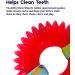 Petstages Dental Health Cat Toys - One Size Red Blue | Promote Oral Care and Keep Your Cat's Teeth Clean with Interactive Chew Toys - Buy Online on GoSupps.com
