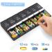 Extra Large AM PM Pill Organizer - Easy Open Weekly Case for Daily Vitamins - Arthritis Friendly 2 Times a Day Pill Box - Buy Online on GoSupps.com