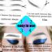 80 Pair Biomimetic Waterproof Temporary Eyebrow Tattoos for Women - Natural False Eyebrows Makeup Sticker (A4) - Buy Online on GoSupps.com