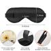 Haskirky Light Blocking Eye Mask | Breathable & Adjustable for Men and Women | Ideal for Travel, Yoga, Meditation, Office, and Deep Sleep | Sunflowers Plaid Design - Buy Online on GoSupps.com
