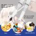 2-Piece Pet Pill Syringe Set for Cats, Dogs, Birds - Reusable Feeding Dispenser with Safety Soft Tip - Pet Piller Gun Tool Kit - White - Buy Online on GoSupps.com