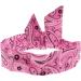 Topkids Accessories Paisley Wire Headbands for Women's Hair Girls Headbands Hair Bands for Women Hair Accessories for Women Head Bands Adult Women Women's Fashion Headbands (Light Pink) - Buy Online on GoSupps.com