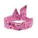 Topkids Accessories Paisley Wire Headbands for Women's Hair Girls Headbands Hair Bands for Women Hair Accessories for Women Head Bands Adult Women Women's Fashion Headbands (Light Pink)