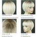 Creamily Short Blonde Wig for Women - Natural Layered Straight Synthetic Hair with Bangs - Buy Online on GoSupps.com
