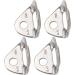 Alomejor 4pcs Stainless Steel Climbing Anchors - Durable Rock Accessories for High Altitude Use | International Shipping Available - Buy Online on GoSupps.com