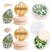 UILYNIU 8 Pieces Large Makeup Sponge Super Soft Teardrop Powder Puff Foundation Sponge Beauty Blender Makeup Cushion Puff for Cream Concealer Makeup Powder Puff Quickly Apply Makeup in 3s (XL)