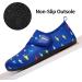 Limberun Kids Water Shoes - Quick-Dry Aqua Sports Barefoot Shoes for Boys and Girls | Non Slip Pool Beach Socks for Toddler Shoe 11-11.5 | Lightweight Shark-blue Design - Buy Online on GoSupps.com