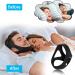 2 Pack Anti Snore Chin Strap - Adjustable Snoring Solution for Men and Women - Breathable Sleep Aid for Snore Reduction - Buy Online on GoSupps.com