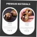 Healeeved 12 PC Black Baoding Balls - Hand Exercise & Stress Relief Jade Balls for Health & Fitness | International Shipping Available - Buy Online on GoSupps.com