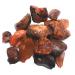 Natural Crystal Rough Natural Red Agate Stone Fish Tank Decoration Material of Agate Chalcedony Body Heathy Gemstone Specimen Collection Gift Home Decoration Natural Stones and Minerals (Color : 100g 1.5-4cm 100g
