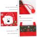 COLLBATH 1pc Christmas Bag Christmas Drawstring Bags Xmas Sacks Drawstring Bags Biscuit Bag 3d Cute - Buy Online on GoSupps.com