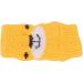 Dog Leg Brace 4Pcs Pet Dog Comfortable Elbow Protector Breathable Elastic Cartoon Bear Pattern Joints Warp Warm Dog Support Hock Covers for Legs Yellow(S) - Buy Online on GoSupps.com