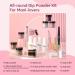 Modelones 20 Pcs Dip Powder Nail Kit Starter Set - 8 Colors Glitter Dipping Powder System with Dip Liquids and Cuticle Oil for French Nail Manicure - Buy Online on GoSupps.com