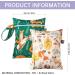 Maeau 2-Piece Wet Bags for Cloth Diapers | Reusable & Washable Baby Organizer | 18x25cm - Perfect for Kindergarten & Gym - Buy Online on GoSupps.com