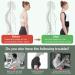 Adjustable Back Support Brace Posture Corrector for Men and Women - Upper Back Straightener for Neck, Shoulders, and Lumbar - Size M - Buy Online on GoSupps.com