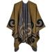 Triangular Scarf for Women | Yellow Floral Loop Wrap Cape - Stylish & Versatile - Buy Online on GoSupps.com