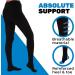 Made in USA Opaque Compression Stockings Pantyhose Women 20-30mmHg - Firm Graduated Support Hose for Circulation - High Waist Tights - Black Medium (Pack of 1) - Buy Online on GoSupps.com