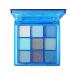 Paminify 9-Color Blue Eyeshadow Palette | Pressed Pigment Glitter & Matte Shades | Long-Lasting Makeup Powder - Buy Online on GoSupps.com