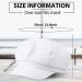 Women's Vintage Newsboy Cap Set - White & Khaki | Soft 8 Panel Cabbie Beret Hats for Girls | Medium Size - Buy Online on GoSupps.com
