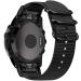 Fintie Band Compatible with Garmin Fenix 5X/5X Plus, Fenix 6X/6X Pro, Fenix 7X, Fenix 3/3 HR, Descent MK1/D2 Delta PX/D2 Charlie, 26mm Quickfit Soft Nylon Sport Strap A-Black