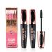 2 Pack 4D Silk Fiber Lash Mascara Lengthening and Thick Long Lasting Waterproof Mascara Set for Women All Day Smudge-Proof Mascara Volume and Length Black