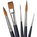 Winsor & Newton Professional Watercolor Sable Brush-Round #5 - High-Quality Artist Brush - Buy Online on GoSupps.com