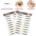  SOLUSTRE SOLUSTRE 12 Sheets Eyebrow Tattoo Stickers Waterproof Eyebrow Transfers Exfoliating Stickers for Women and Girls - Buy Online on GoSupps.com