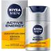 NIVEA MEN Active Energy Face Care Cream (50 ml) Revitalising Face Cream for Men Fast Absorbing Moisturiser Against Signs of Fatigue