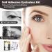 Reusable Self Adhesive Eyelashes - 5 Pairs Natural Fluffy False Lashes with Tweezers - No Glue Needed! Waterproof and Mink - Perfect Gift for Beginners - Buy Online on GoSupps.com