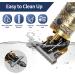 Professional Zero-Gapped T-Blade Hair Clippers for Men - Cordless Rechargeable Bald Trimmed Haircut Kit with Low Noise Technology - Gold - Buy Online on GoSupps.com