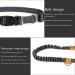 Hands Free Retractable Dog Leash 5ft-8ft with Dual Bungees for Puppy Small & Medium Dogs 110Ibs Adjustable Waist Belt 27"-47" Reflective Stitching Leash for Running Walking Hiking - Buy Online on GoSupps.com
