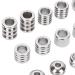 Viking Hair Pearls | 18 Premium Stainless Steel Dread Accessories for Stylish Hair - Buy Online on GoSupps.com
